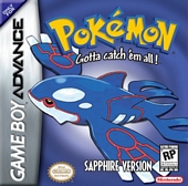 Pokemon Sapphire (ga) console Childrens game