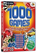 1000 Board and Puzzle Games (PC CD)