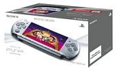 Sony PSP 3000 Series Slim and Lite Handheld Console (Silver) image