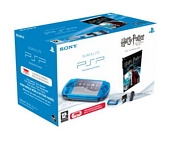 Sony PSP 3003 Console (Blue) with Harry Potter Half Blood Prince Bundle (PSP) image