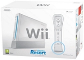 Nintendo Wii Console with Wii Sports + Wii Sports Resort and Motion Plus Controller (Wii) image