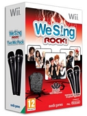 We Sing Rock with Twin Mic Bundle Wii