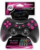 Subsonic Multi Format Pro Fluo Controller Pink PS3 PC