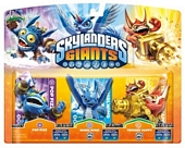 Skylanders Giants Triple Character Pack Pop Fizz Trigger Happy Whirlwind Wii PS3 Xbox 360 3DS Wii U