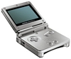 Game Boy Advance SP: Silver Gameboy Advance (ga)