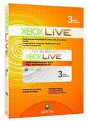 Xbox LIVE Gold 3 Month Membership Card