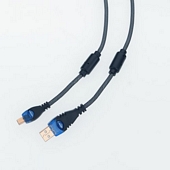 4Gamers Controller Charging Cable with Blue LED Plugs