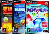 Popcap Games Triple Pack 1 Zuma Insaniquarium Bejeweled 2