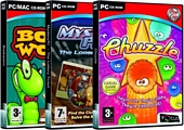 Popcap Games Triple Pack 2 Bookworm Mystery P I The Lottery Ticket Chuzzle