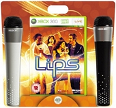 Lips XBox 360 Game with 2 wireless microphones