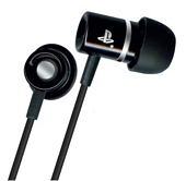 Exspect Sony Licensed PSP Earphones Black and Silver