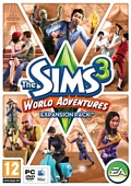 The Sims 3 World Adventures Expansion Pack PC Mac DVD cover thumbnail