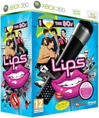 Lips I Love the 80s Game and Wireless Microphone