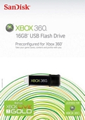 SanDisk SDCZGXB 016G B46 16GB USB 2 0 Flash Drive for Xbox 360