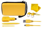 Crown 12 in 1 Deluxe Traveller Kit Yellow Nintendo Dsi XL