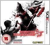 Resident Evil The Mercenaries Nintendo 3DS cover thumbnail