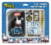 Raving Rabbids 11pc 3D Protection Set Nintendo 3DS DSi DSi XL