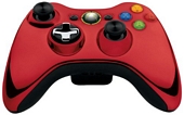 Wireless Controller Chrome Red