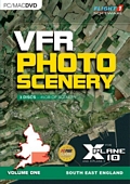 VFR Photo Scenery for X Plane 10 Volume 1 PC Mac DVD