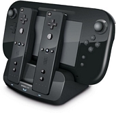 Speedlink Tridock 3 in 1 Charger Black Nintendo Wii Wii U